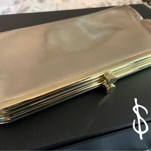 ❌SOLD❌ Elegant Gold Clutch Wallet